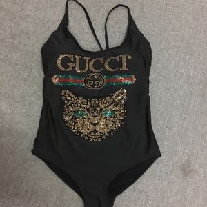 Gucci swim bodysuit